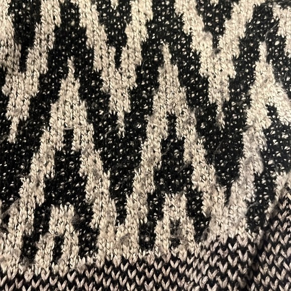 Lucky Brand Stargazer Wool Blend Knit Open Front Cardigan Size large - Picture 11 of 12